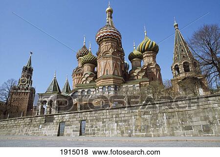 Stock Photo - Saint Basils Cathedral. Fotosearch