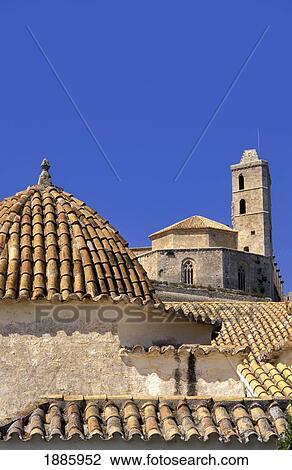 Stock Image - Saint Domingo Church, Exterior. Fotosearch