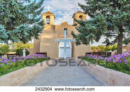 Saint Francis of Assisi Catholic church; Rancho de Taos, New Mexico, United States of America View Large Photo Image Picture - Saint Francis of Assisi Catholic church; Rancho de Taos, New Mexico, United States of America. Fotosearch