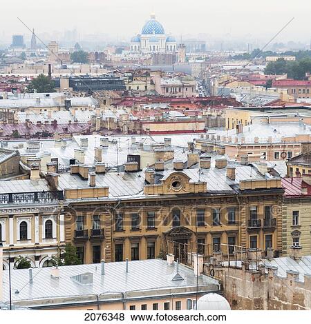 Saint Isaac's Cathedral And Saint Isaac's Square In The Distance; St. Petersburg Russia View Large Photo Image Stock Photo - Saint Isaac's Cathedral And Saint Isaac's Square In The Distance; St. Petersburg Russia. Fotosearch