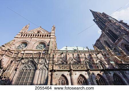Picture - Saint Laurent Portal Of The Cathedral Of Notre Dame, Strasbourg, France. Fotosearch