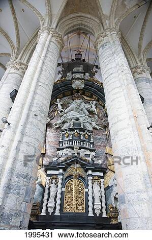 Saint Nicholas Church; Ghent Oost-Vlaanderen Belgium View Large Photo Image Stock Image - Saint Nicholas Church; Ghent Oost-Vlaanderen Belgium. Fotosearch