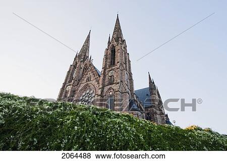 Saint Paul Church, Strasbourg, France View Large Photo Image Stock Photo - Saint Paul Church, Strasbourg, France. Fotosearch