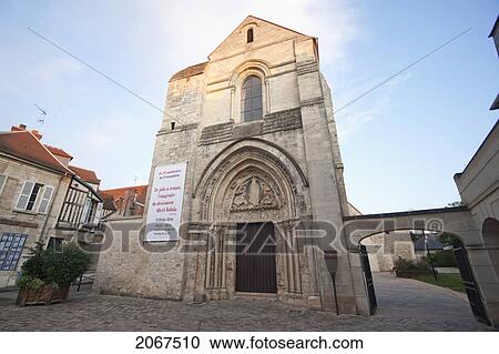 Stock Image - Saint-Pierre Des Minimes Church, Compiegne, Oise, France. Fotosearch
