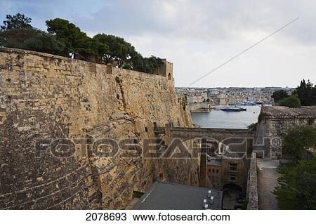 Saints Peter & Paul's Bastion, Valletta, Malta View Large Photo Image Stock Image - Saints Peter & Paul's Bastion, Valletta, Malta. Fotosearch