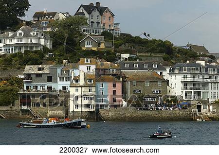 Stock Photo - Salcombe, Devon, England, Uk Doug Mckinlay/Axiom. Fotosearch