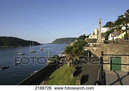 Stock Photograph - Salcombe Devon. Fotosearch