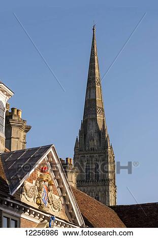 Salisbury Cathedral; Wiltshire, England View Large Photo Image Stock Photograph - Salisbury Cathedral; Wiltshire, England. Fotosearch