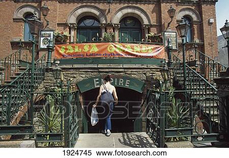 Stock Photography - Salsa Grande Cafe Centre. Fotosearch