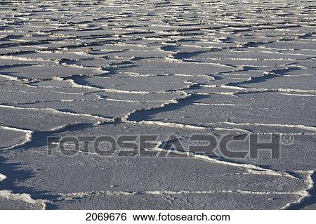 Stock Photograph - Salt Cells In The Salar De Uyuni, The World's Largest Salt Flat, Potosi Department, Bolivia. Fotosearch