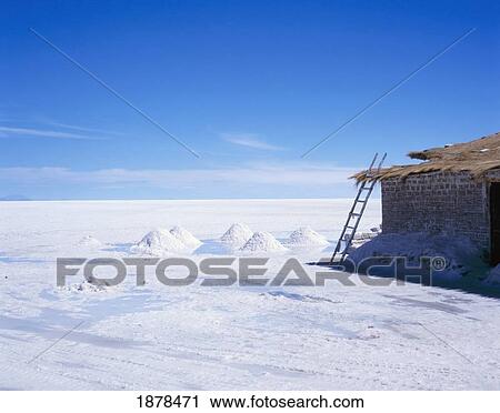 Salt Hotel, Uyuni Salt Flat View Large Photo Image Stock Image - Salt Hotel, Uyuni Salt Flat. Fotosearch