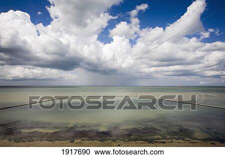 Stock Image - Saltwater Pool. Fotosearch