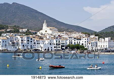 Stock Image - Salvador Dali's Hometown Cadaques. Fotosearch