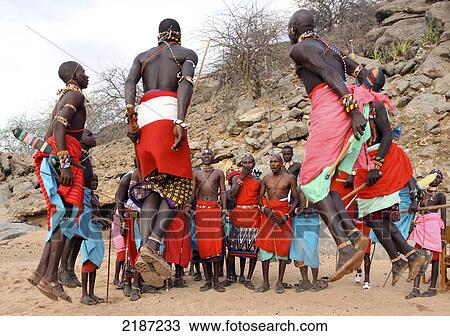 Samburu Dancers At A Courtship Ceremony
 Samburuland Kenya View Large Photo Image Stock Image - Samburu Dancers At A Courtship Ceremony
 Samburuland Kenya. Fotosearch