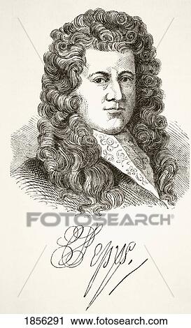 Samuel Pepys 1633 To 1703 English Diarist And Naval Administrator. Portrait And Signature. From The National And Domestic History Of England By William Aubrey Published London Circa 1890 View Large Photo Image Stock Image - Samuel Pepys 1633 To 1703 English Diarist And Naval Administrator. Portrait And Signature. From The National And Domestic History Of England By William Aubrey Published London Circa 1890. Fotosearch