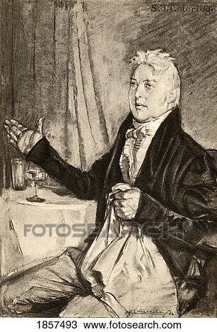 Samuel Taylor Coleridge, 1772 – 1834. English Poet, Critic And Philosopher. From An Illustration By A. S. Hartrick. View Large Photo Image Stock Image - Samuel Taylor Coleridge, 1772 – 1834. English Poet, Critic And Philosopher. From An Illustration By A. S. Hartrick.. Fotosearch