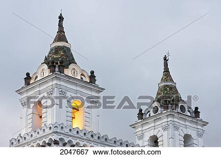 Stock Photo - San Francisco Church, Quito, Pichincha, Ecuador. Fotosearch