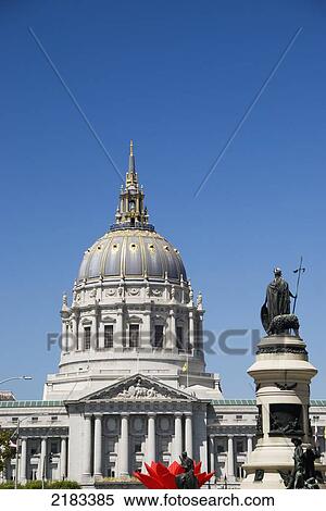 Stock Photography - San Francisco City Hall; San Francisco California United States Of America. Fotosearch