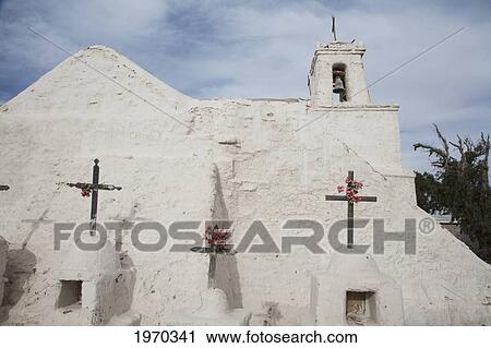 Stock Image - San Francisco De Chiu Chiu Church, Antofagasta Region, Chile. Fotosearch