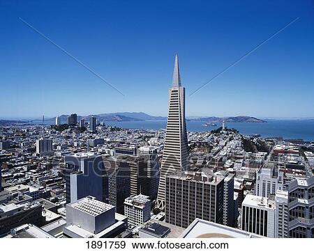 Stock Photo - San Francisco Skyline. Fotosearch
