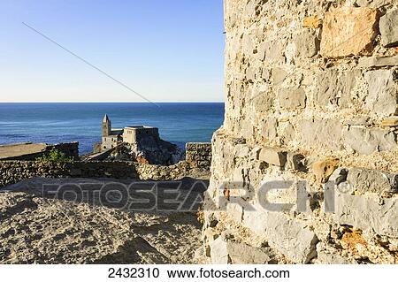 San Pietro Church; Porto Venere, Liguria, Italy View Large Photo Image Stock Image - San Pietro Church; Porto Venere, Liguria, Italy. Fotosearch