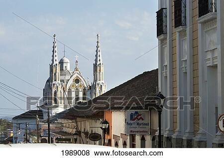 Stock Photo - San Sebastian Church, Comitan, Chiapas, Mexico. Fotosearch