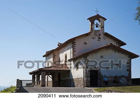 San Telmo Chapel In Zumaia, Basque Country, Spain View Large Photo Image Stock Image - San Telmo Chapel In Zumaia, Basque Country, Spain. Fotosearch