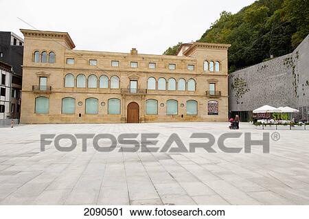 San Telmo Museum In Zuloaga Square, San Sebastian, Basque Country, Spain View Large Photo Image Stock Image - San Telmo Museum In Zuloaga Square, San Sebastian, Basque Country, Spain. Fotosearch