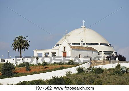 Stock Image - Sanctuario De Nossa Senhora Da Piedade; Loule Faro Portugal. Fotosearch