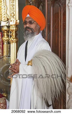 Sanctuary Keeper Of The Gurdwara Har Mandir Sahib, Birthplace Of Gorbind Singh In Patna, Bihar, India View Large Photo Image Stock Image - Sanctuary Keeper Of The Gurdwara Har Mandir Sahib, Birthplace Of Gorbind Singh In Patna, Bihar, India. Fotosearch