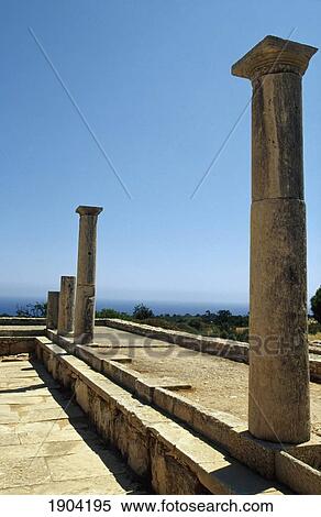 Stock Photography - Sanctuary Of Apollon Ylatis, Cyprus. Fotosearch
