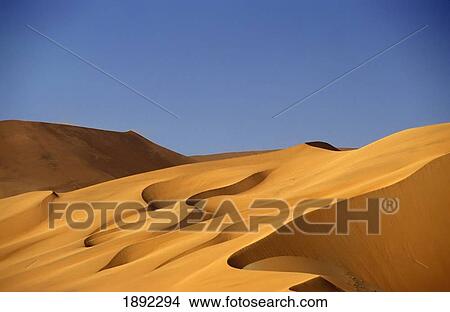Sand Dune Against Clear Sky In Namib-Naukluft National Park View Large Photo Image Picture - Sand Dune Against Clear Sky In Namib-Naukluft National Park. Fotosearch