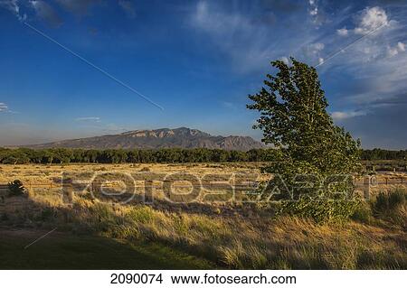 Sandia Mountains Near Santa Fe And Albuquerque, New Mexico, Usa View Large Photo Image Picture - Sandia Mountains Near Santa Fe And Albuquerque, New Mexico, Usa. Fotosearch