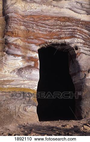 Stock Image - Sandstone Cave Exterior. Fotosearch