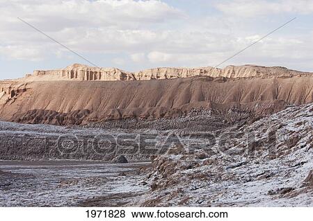 Stock Photo - Sandstone Formations In The Valle De La Luna (Moon Valley), San Pedro De Atacama, Antofagasta Region, Chile. Fotosearch