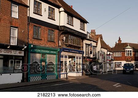Stock Image - Sandwich, Kent, Uk. Fotosearch