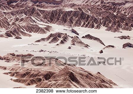 Stock Photo - Sandy and arid landscape of the Atacama desert in Northern Chile; Chile. Fotosearch