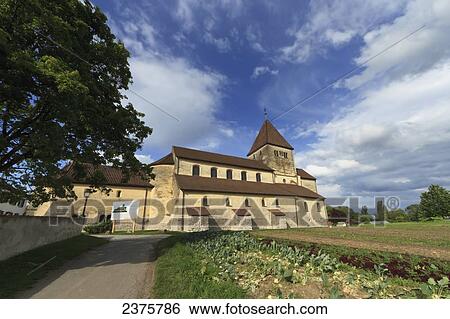 Sankt Georg Kirche (Saint George's Church), Monastic Island of Reichenau, Lake Constance, Baden-W View Large Photo Image Stock Photograph - Sankt Georg Kirche (Saint George's Church), Monastic Island of Reichenau, Lake Constance, Baden-W. Fotosearch