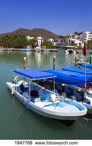 Santa Cruz Port, Bahias De Huatulco, Oaxaca State, Mexico; Boats In Marina View Large Photo Image Stock Photo - Santa Cruz Port, Bahias De Huatulco, Oaxaca State, Mexico; Boats In Marina. Fotosearch