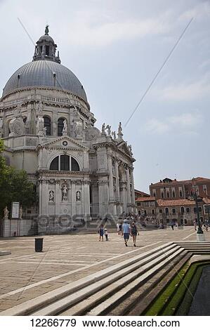 Stock Photo - Santa Maria Della Salute; Venice, Italy. Fotosearch