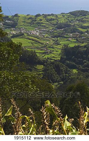 Santa Maria Island From Pico Alto View Large Photo Image Stock Image - Santa Maria Island From Pico Alto. Fotosearch