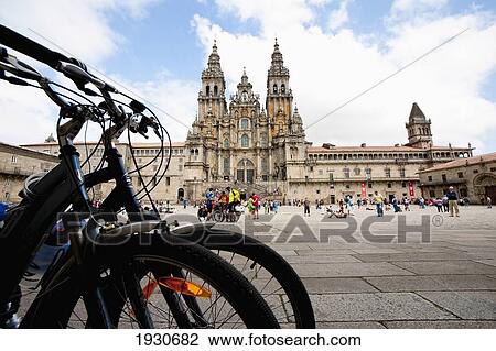 Stock Image - Santiago De Compostela, Spain. Fotosearch