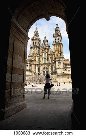 Santiago De Compostela, Spain View Large Photo Image Stock Image - Santiago De Compostela, Spain. Fotosearch