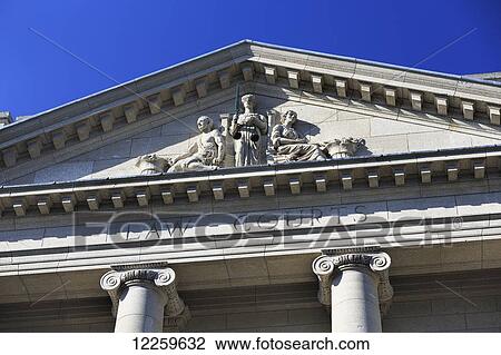 Scales of Justice carving on pediment of Law Courts Building; Winnipeg, Manitoba, Canada View Large Photo Image Stock Image - Scales of Justice carving on pediment of Law Courts Building; Winnipeg, Manitoba, Canada. Fotosearch