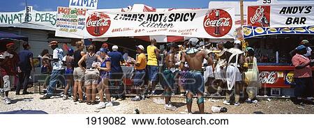 Stock Image - Scene During Carnival. Fotosearch