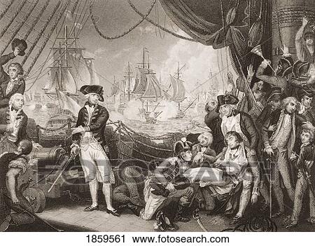 Scene On The Deck Of The Queen Charlotte, June 1, 1794. Engraved By J. Rogers Painted By M. Brown. From England's Battles By Sea And Land By Lieut Col Williams, The London Printing And Publishing Company Circa 1890S View Large Photo Image Stock Image - Scene On The Deck Of The Queen Charlotte, June 1, 1794. Engraved By J. Rogers Painted By M. Brown. From England's Battles By Sea And Land By Lieut Col Williams, The London Printing And Publishing Company Circa 1890S. Fotosearch
