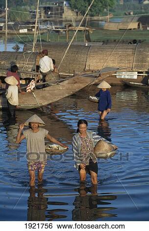 Stock Photograph - Scene On The Perfume River. Fotosearch