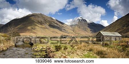 Scenic Mountain Landscape; Lake District, Cumbria, England, Uk View Large Photo Image Stock Photograph - Scenic Mountain Landscape; Lake District, Cumbria, England, Uk. Fotosearch