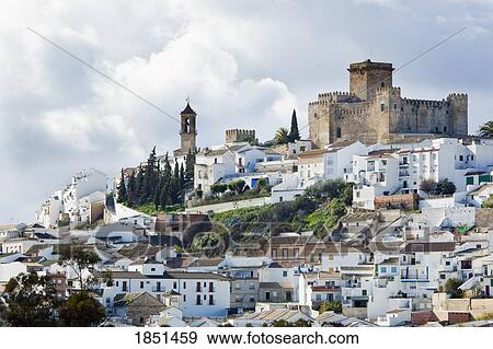 Stock Photo - Scenic Shot Of City; Andalusia, Spain. Fotosearch