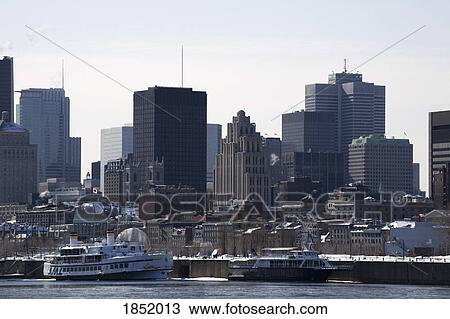 Stock Image - Scenic Shot Of Montreal. Fotosearch